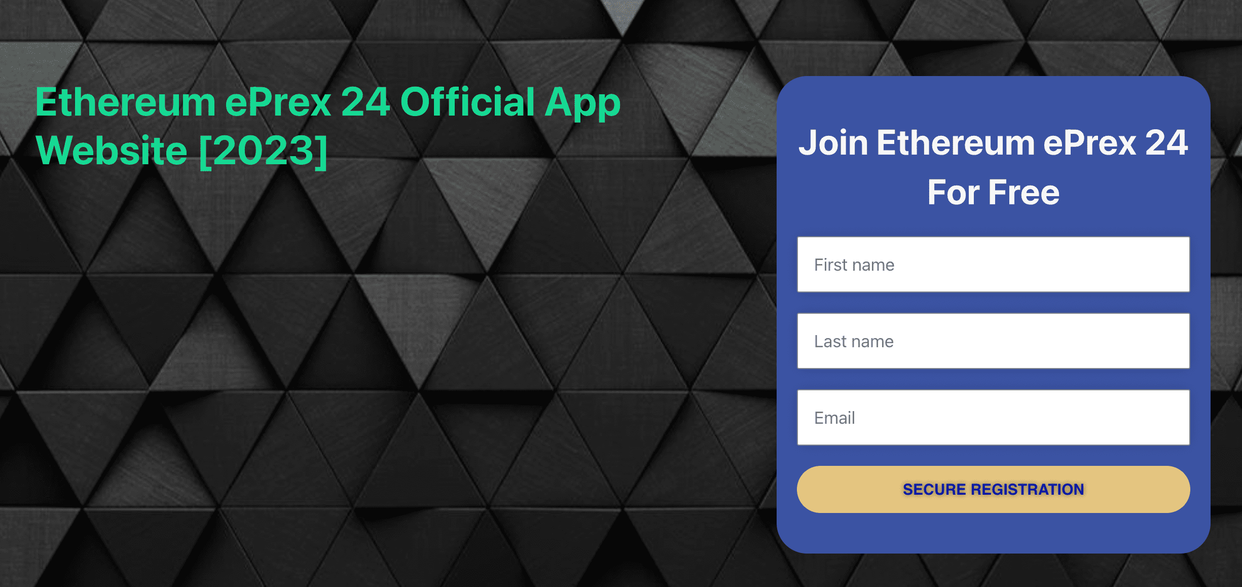 Ethereum ePrex Ai Ethereum ePrex Ai