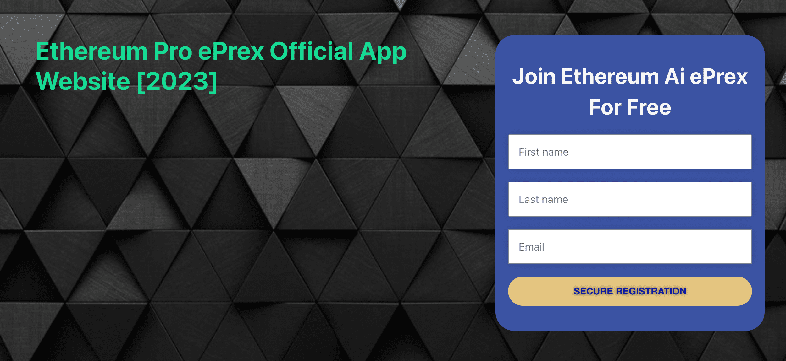 Ethereum ePrex Pro Ethereum ePrex Pro