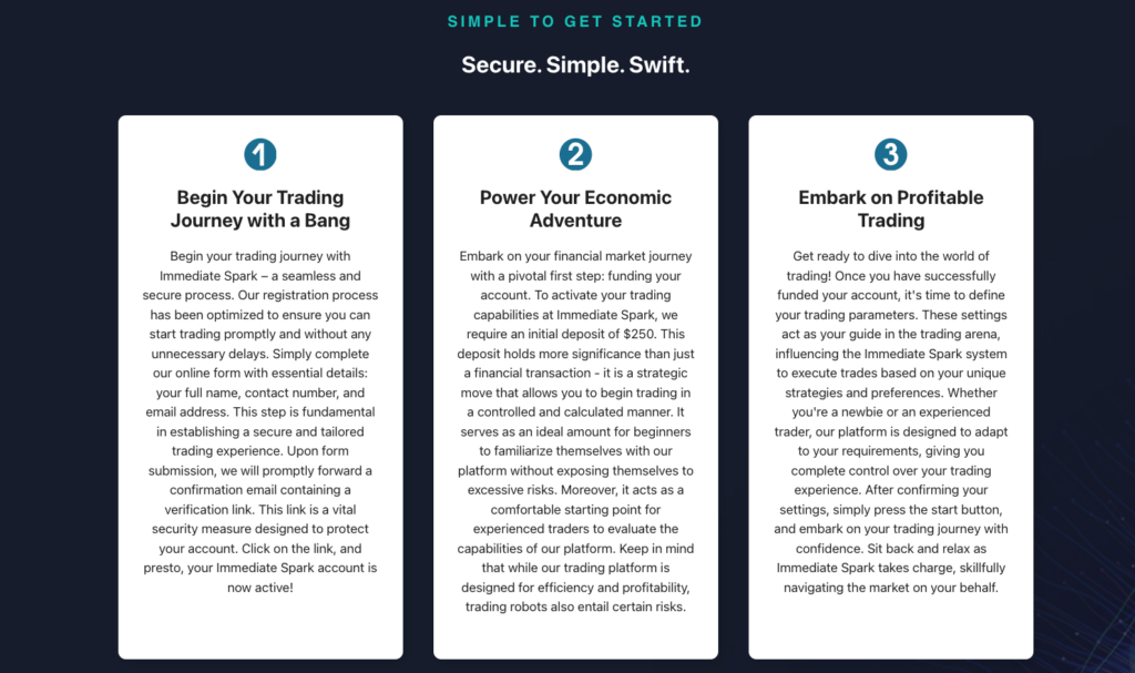 Immediate Spark Dévoilé Améliorer Le Trading Grâce à La Précision Et